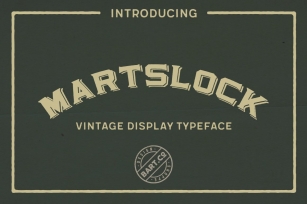 Martslock Typeface Font Download