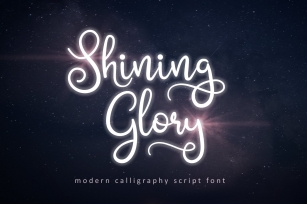 Shining Glory Script Font Download