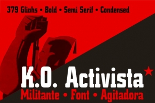 K.O. Activista Font Download