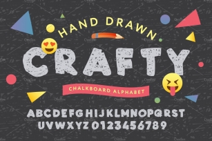 Chalkboard Alphabet Font Download