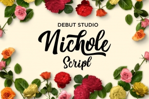 Nichole Script (30% OFF) Font Download