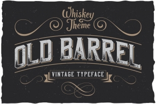 OldBarrel Vintage Typeface Font Download