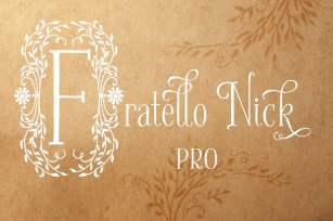 Fratello Nick Pro Font Download