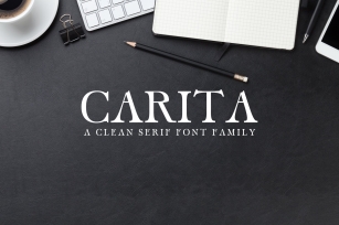 Carita Clean Serif 3 Family Font Download