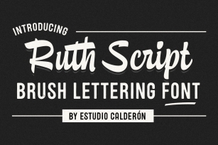 Ruth Script Family Font Download