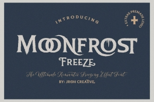 Moonfrost Freeze + Extras Font Download