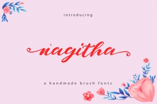Naghitha Brush Font Download