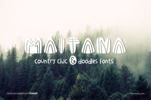 Maitana_country_scandinavian_6fonts Font Download
