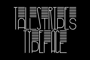 TallStripes typeface Font Download