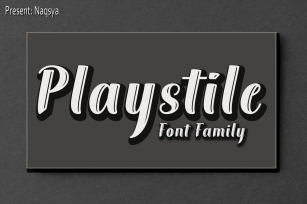 Playstile Font Download