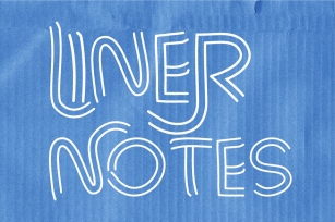 Liner Notes Font Download