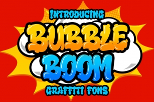Bubble Boom Font Download