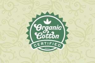 Organic Cotton, a friendly font Font Download