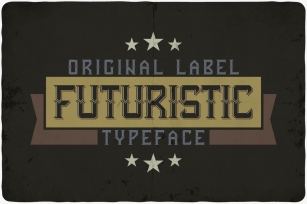 Futuristic typeface Font Download