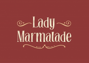 Lady Marmalade Font Download