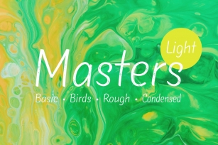 Masters Light Package Font Download
