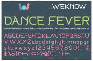 Dance Fever Font Download