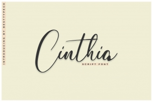 Cinthia Font Download