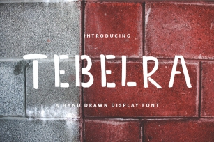 TEBELLRA FONT Heading  Bold Font Download