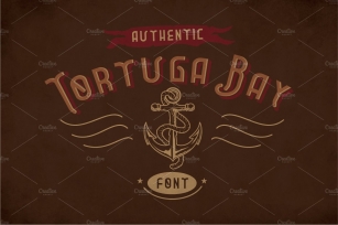 Tortuga Vintage Label Typeface Font Download