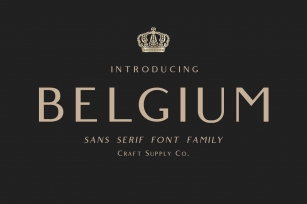 Belgium Family Font Download