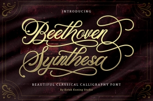 Beethoven Syinthesa Font Download