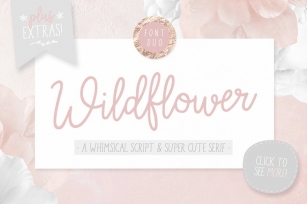 Wildflower Duo Font Download