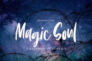 Magic Soul-a hand-written typeface Font Download