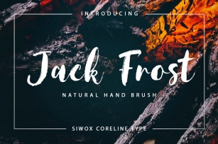 Jack Frost Brush Font Download