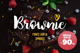 Brownie Brush Font Download