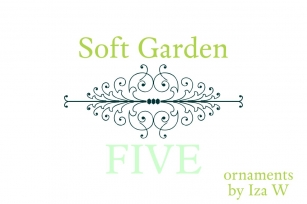 Soft Garden Five Font Download