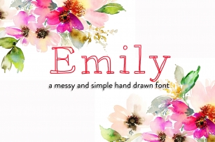 Emily Hand Drawn Font Download
