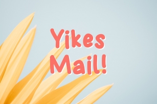 Yikes Mail Rounded Font Download