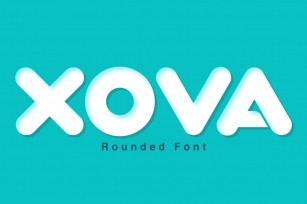 Xova rounded Font Download