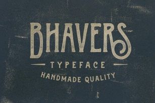 Bhavers Typeface Font Download