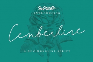 Cemberline Typeface Font Download