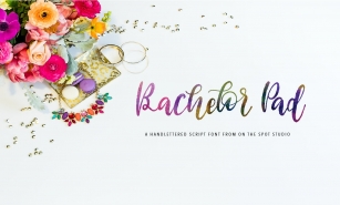Bachelor Pad Font Download