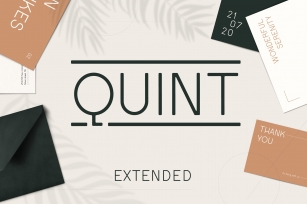 Quint Extended Font Download