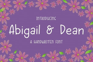 Abigail  Dean Font Download