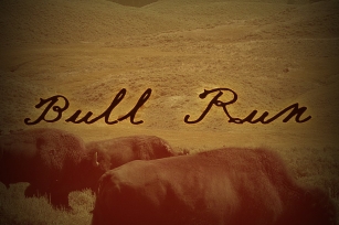 Bull Run Antique Handwriting Font Download