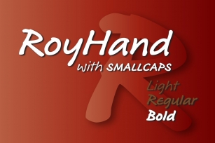 RoyHand Bold Font Download