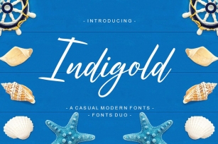 Indigold Font Download