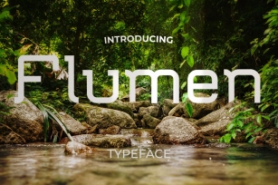 Flumen Logo Typeface Font Download
