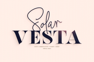 Solar Vesta Font Download