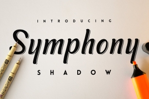 Symphony Shadow Font Download