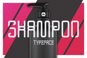 SHAMPOO Experimental Typeface Font Download