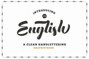 The English Font Download