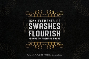 Swashes Kit / Decorative Add On Pack Font Download