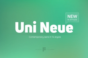 Uni Neue Family Font Download