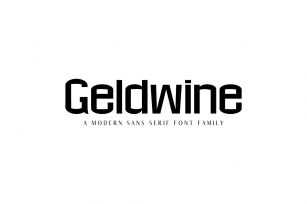 Geldwine Sans Serif Family Font Download
